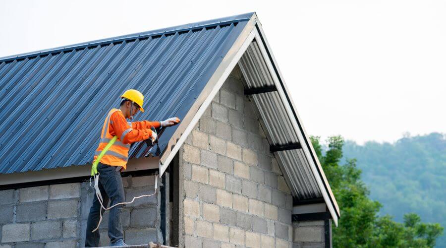 Professional metal roof installation in Bisbee, ND
